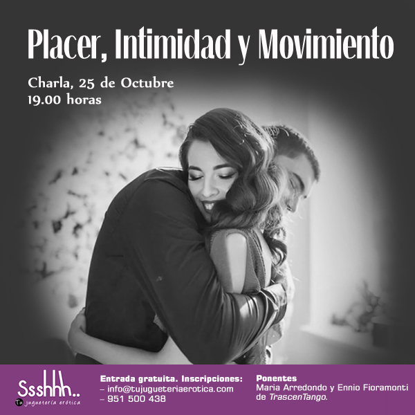 Charla placer, intimidad y movimiento Trascentango