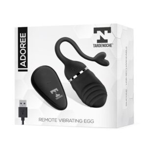 TARDENOCHE Adoree Huevo Vibrador USB Control Remoto USB Silicona