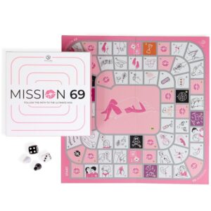 SECRET PLAY - JUEGO DE MESA PARA PAREJAS "MISSION 69" es/en/de/fr/nl/pt/it/pl